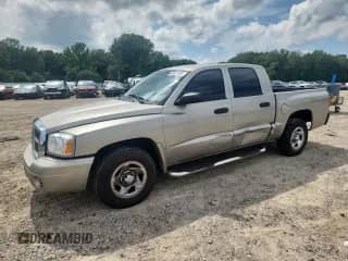 2005 Dodge Dakota ST with VIN 1D7HE28N95S184470, listed as a Copart auction lot 64811095 with 110,416 mi miles and Salvage title. Bid and sale history available at DreamBid. Image 1.