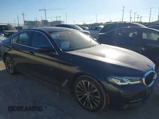 ✅ 2021 BMW 5 Series 530i • VIN: WBA53BH03MWX01368 • Lot: 43411454. Listed on IAAI with 52,121 mi. Free auction sales archive from the USA and detailed vehicle history report at DreamBid. Image 1.