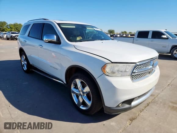 ✅ 2013 Dodge Durango Citadel • VIN: 1C4SDJET0DC562846 • Lot: 90675715. Listed on Copart with 152,543 mi. Free auction sales archive from the USA and detailed vehicle history report at DreamBid. Image 4.