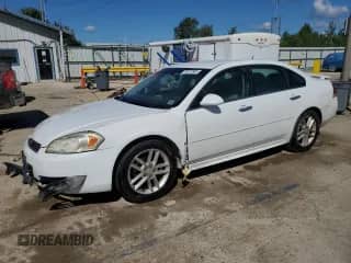 2011 Chevrolet Impala LTZ z VIN 2G1WC5EM1B1190028, wystawiony jako Copart lot #70317565 z przebiegiem Nie podano mil oraz Szkoda całkowita • Salvage title. Historia ofert i sprzedaży dostępna na DreamBid. Obrazek 1.