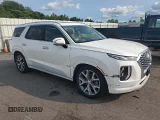 2021 Hyundai Palisade Limited с VIN KM8R5DHE8MU177695, выставлен на аукционе Copart как лот 65825864 с пробегом 41 585 миль миль и Списание • Salvage title. История ставок и продаж доступна на DreamBid. Изображение 4.