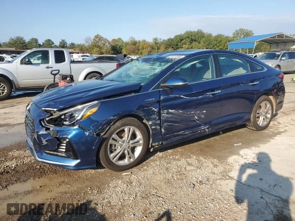 ✅ 2018 Hyundai Sonata SEL • VIN: 5NPE34AF3JH661114 • Lot: 90314965. Listed on Copart with 101,003 mi. Free auction sales archive from the USA and detailed vehicle history report at DreamBid. Image 1.