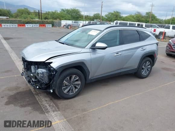 2023 Hyundai Tucson Blue z VIN KM8JBCA16PU097422, wystawiony jako IAAI lot #42138545 z przebiegiem 14 826 mil mil oraz . Historia ofert i sprzedaży dostępna na DreamBid. Obrazek 18.