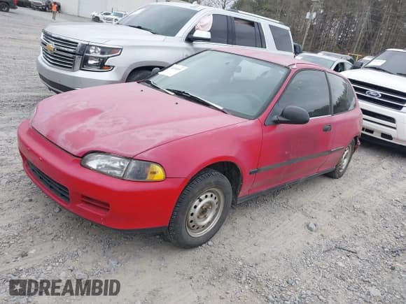✅ 1994 Honda Civic CX • VIN: 2HGEH2368RH504946 • Lot: 41836669. Listed on IAAI with 185,795 mi. Free auction sales archive from the USA and detailed vehicle history report at DreamBid. Image 2.