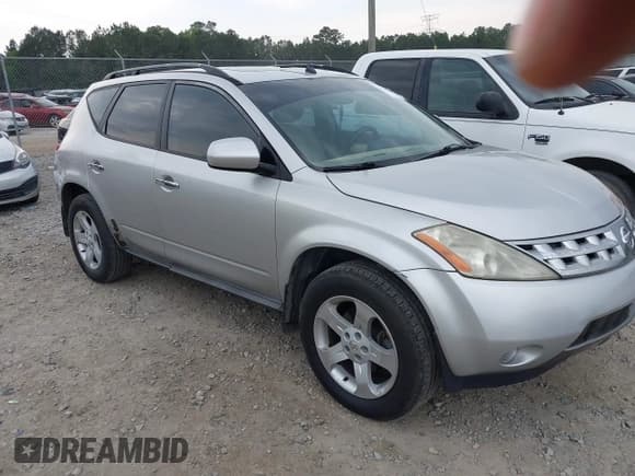 ✅ 2003 Nissan Murano SE • VIN: JN8AZ08TX3W103022 • Лот: 42216357. Опубликован ранее на IAAI с пробегом 208 838 миль. Бесплатный доступ к архиву аукционных продаж из США и подробный отчёт об истории автомобиля на DreamBid. Изображение 1.