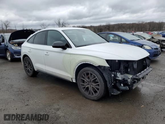 ✅ 2024 Audi SQ5 Sportback Premium Plus • VIN: WA124AFY1R2012511 • Lot: 48976085. Listed on Copart with 9,197 mi. Free auction sales archive from the USA and detailed vehicle history report at DreamBid. Image 4.