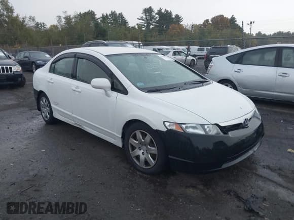 ✅ 2008 Honda Civic LX • VIN: 2HGFA16528H306545 • Lot: 43360677. Listed on IAAI with 152,118 mi. Free auction sales archive from the USA and detailed vehicle history report at DreamBid. Image 1.