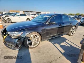 ✅ 2015 Audi A6 Prestige • VIN: WAUHGAFCXFN020741 • Lot: 81433265. Listed on Copart with 78,283 mi. Free auction sales archive from the USA and detailed vehicle history report at DreamBid. Image 1.