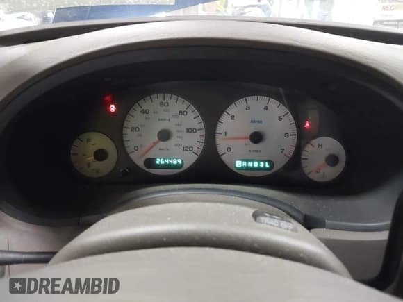 ✅ 2003 Dodge Caravan EX • VIN: 2D4GP74L13R262825 • Lot: 42424691. Listed on IAAI with 264,489 mi. Free auction sales archive from the USA and detailed vehicle history report at DreamBid. Image 7.