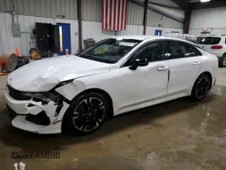 ✅ 2022 Kia K5 GT-Line • VIN: 5XXG64J26NG097263 • Lot: 92204015. Wystawiony na Copart z przebiegiem 79 960 mil. Bezpłatny archiwum sprzedaży aukcyjnych z USA i szczegółowy raport historii pojazdu na DreamBid. Zdjęcie 1.