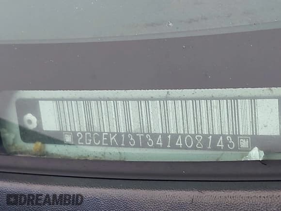 ✅ 2004 Chevrolet Silverado 1500 LS • VIN: 2GCEK13T341408143 • Lot: 43767693. Wystawiony na IAAI z przebiegiem Nie podano. Bezpłatny archiwum sprzedaży aukcyjnych z USA i szczegółowy raport historii pojazdu na DreamBid. Zdjęcie 18.