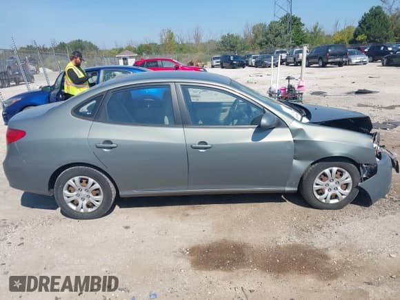 2010 Hyundai Elantra SE with VIN KMHDU4AD6AU870503, listed as a IAAI auction lot 43245088 with 207,474 mi miles and . Bid and sale history available at DreamBid. Image 13.