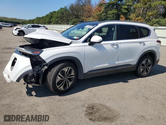 ✅ 2020 Hyundai Santa Fe Limited • VIN: 5NMS5CAA4LH183426 • Lot: 62636334. Listed on Copart with 47,095 mi. Free auction sales archive from the USA and detailed vehicle history report at DreamBid. Image 1.