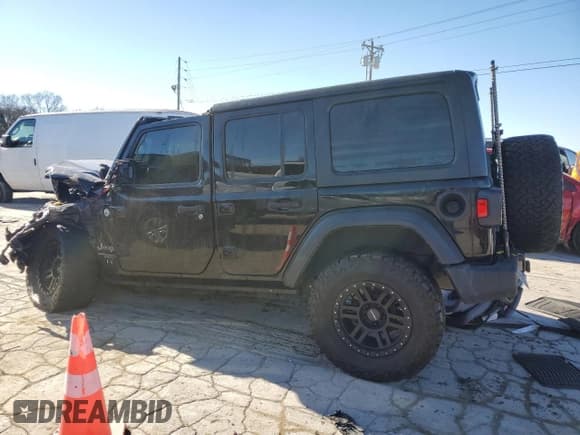 ✅ 2021 Jeep Wrangler Unlimited Sport S • VIN: 1C4HJXDN8MW544814 • Lot: 89372105. Listed on Copart with Not provided. Free auction sales archive from the USA and detailed vehicle history report at DreamBid. Image 2.