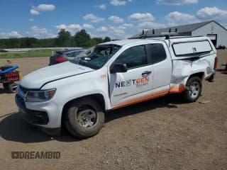✅ 2022 Chevrolet Colorado 2WD Work Truck • VIN: 1GCHSBEN5N1247139 • Лот: 66901424. Опубликован ранее на Copart с пробегом 69 832 миль. Бесплатный доступ к архиву аукционных продаж из США и подробный отчёт об истории автомобиля на DreamBid. Изображение 1.