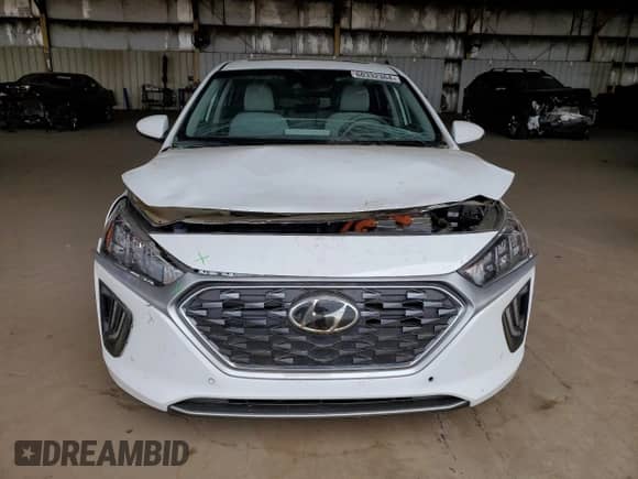 2021 Hyundai Ioniq Limited с VIN KMHC05LC2MU255940, выставлен на аукционе Copart как лот 60332364 с пробегом Не указан миль и Списание • Salvage title. История ставок и продаж доступна на DreamBid. Изображение 5.