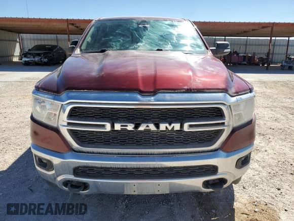 2021 Ram 1500 Big Horn with VIN 1C6SRFFM8MN706144, listed as a Copart auction lot 46540835 with 132,692 mi miles and Clean title. Bid and sale history available at DreamBid. Image 5.