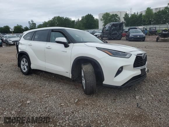 ✅ 2021 Toyota Highlander Hybrid LE • VIN: 5TDBBRCH9MS517017 • Лот: 61348735. Опубликован ранее на Copart с пробегом Не указан. Бесплатный доступ к архиву аукционных продаж из США и подробный отчёт об истории автомобиля на DreamBid. Изображение 4.