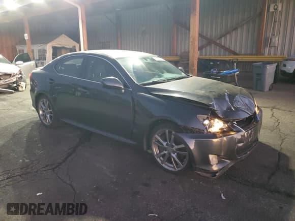 ✅ 2008 Lexus IS 350 • VIN: JTHBE262785019754 • Lot: 82154085. Listed on Copart with 168,644 mi. Free auction sales archive from the USA and detailed vehicle history report at DreamBid. Image 4.