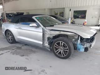 ✅ 2017 Ford Mustang EcoBoost Premium • VIN: 1FATP8UH7H5218674 • Lot: 43393857. Listed on IAAI with 132,174 mi. Free auction sales archive from the USA and detailed vehicle history report at DreamBid. Image 1.