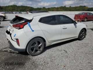 2019 Hyundai Veloster 2.0 with VIN KMHTG6AF8KU003153, listed as a Copart auction lot 69973973 with 65,560 mi miles and . Bid and sale history available at DreamBid. Image 3.