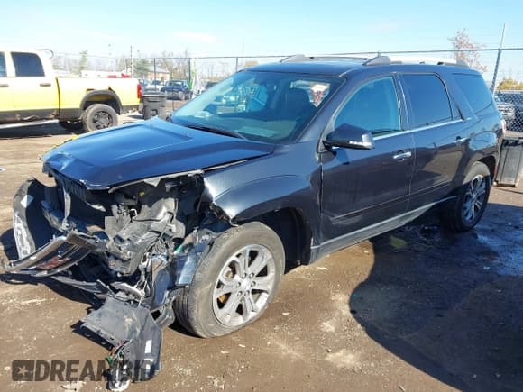 ✅ 2014 GMC Acadia SLT • VIN: 1GKKRRKD4EJ330023 • Лот: 43600934. Опубликован ранее на IAAI с пробегом Не указан. Бесплатный доступ к архиву аукционных продаж из США и подробный отчёт об истории автомобиля на DreamBid. Изображение 17.