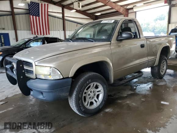 2003 Dodge Dakota with VIN 1D7GG16X93S210647, listed as a Copart auction lot 67215635 with 90,034 mi miles and Salvage title. Bid and sale history available at DreamBid. Image 1.