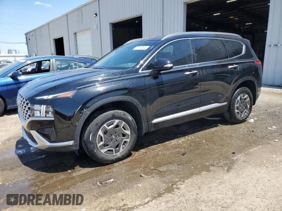 ✅ 2021 Hyundai Santa Fe Blue • VIN: KM8S2DA18MU008780 • Lot: 57113624. Wystawiony na Copart z przebiegiem 36 420 mil. Bezpłatny archiwum sprzedaży aukcyjnych z USA i szczegółowy raport historii pojazdu na DreamBid. Zdjęcie 1.
