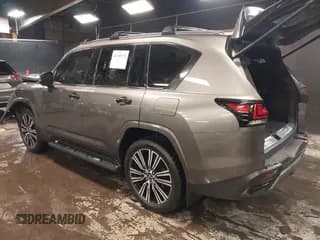 ✅ 2024 Lexus LX 600 Luxury • VIN: JTJGB7CX3R4055975 • Lot: 41392272. Listed on IAAI with 6,894 mi. Free auction sales archive from the USA and detailed vehicle history report at DreamBid. Image 3.