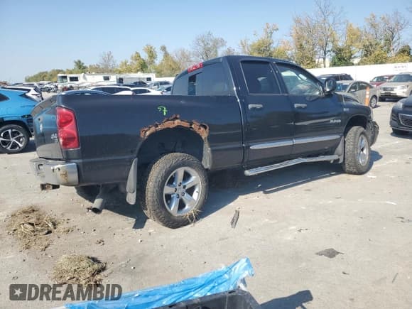 ✅ 2008 Dodge 1500 Laramie • VIN: 1D7HU18298S578588 • Лот: 86877735. Опубликован ранее на Copart с пробегом 240 651 миль. Бесплатный доступ к архиву аукционных продаж из США и подробный отчёт об истории автомобиля на DreamBid. Изображение 3.