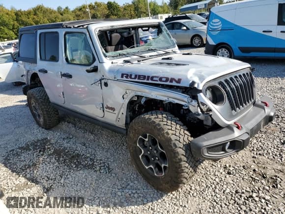 ✅ 2023 Jeep Wrangler Rubicon • VIN: 1C4HJXFN4PW658567 • Lot: 75758084. Listed on Copart with 16,030 mi. Free auction sales archive from the USA and detailed vehicle history report at DreamBid. Image 4.