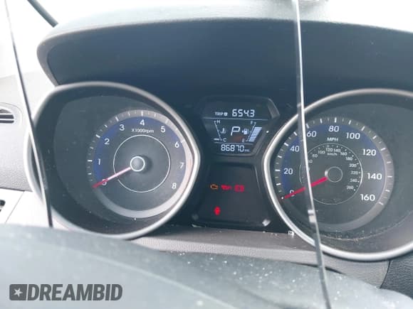 ✅ 2015 Hyundai Elantra Sport • VIN: KMHDH4AH9FU284196 • Lot: 42589868. Listed on IAAI with 86,870 mi. Free auction sales archive from the USA and detailed vehicle history report at DreamBid. Image 7.