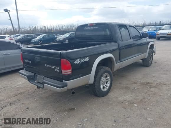 ✅ 2004 Dodge Dakota SLT • VIN: 1D7HG48N14S503851 • Lot: 41883437. Wystawiony na IAAI z przebiegiem 225 505 mil. Bezpłatny archiwum sprzedaży aukcyjnych z USA i szczegółowy raport historii pojazdu na DreamBid. Zdjęcie 4.