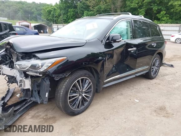 ✅ 2019 Infiniti QX60 Pure • VIN: 5N1DL0MN0KC562508 • Lot: 42281445. Listed on IAAI with 66,522 mi. Free auction sales archive from the USA and detailed vehicle history report at DreamBid. Image 2.