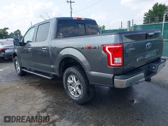 ✅ 2017 Ford F-150 XL • VIN: 1FTEW1EG7HFC00074 • Lot: 42477005. Listed on IAAI with 98,754 mi. Free auction sales archive from the USA and detailed vehicle history report at DreamBid. Image 3.