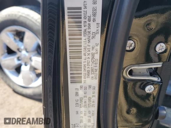 ✅ 2017 Ram 1500 Big Horn • VIN: 3C6RR7LT1HG794002 • Lot: 48378315. Listed on Copart with 74,499 mi. Free auction sales archive from the USA and detailed vehicle history report at DreamBid. Image 14.