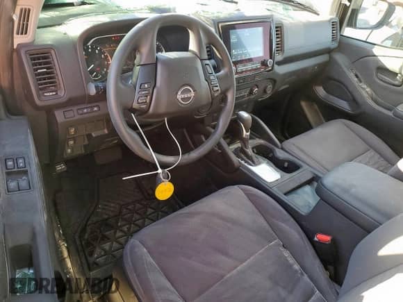 2023 Nissan Frontier S with VIN 1N6ED1CL9PN666306, listed as a Copart auction lot 90712585 with 24,472 mi miles and Clean title. Bid and sale history available at DreamBid. Image 8.