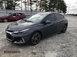 ✅ 2019 Chevrolet Cruze LT • VIN: 3G1BE6SM7KS551740 • Lot: 67967792. Listed on Copart with 54,553 mi. Free auction sales archive from the USA and detailed vehicle history report at DreamBid. Image 1.