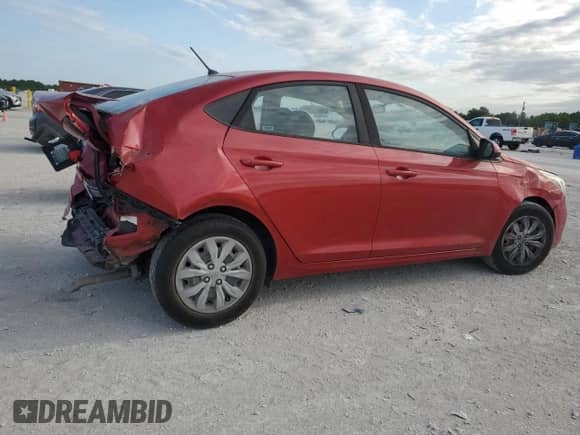 2019 Hyundai Accent SEL with VIN 3KPC24A37KE051755, listed as a Copart auction lot 49048425 with 106,434 mi miles and Salvage title. Bid and sale history available at DreamBid. Image 3.