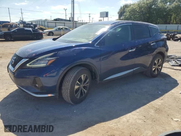 ✅ 2022 Nissan Murano SV • VIN: 5N1AZ2BJ5NC118042 • Лот: 81335245. Опубликован ранее на Copart с пробегом 102 229 миль. Бесплатный доступ к архиву аукционных продаж из США и подробный отчёт об истории автомобиля на DreamBid. Изображение 1.