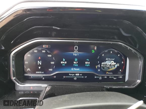 ✅ 2025 Chevrolet Silverado 2500HD LT • VIN: 2GC4KNEY6S1143968 • Lot: 69781745. Wystawiony na Copart z przebiegiem 20 570 mil. Bezpłatny archiwum sprzedaży aukcyjnych z USA i szczegółowy raport historii pojazdu na DreamBid. Zdjęcie 9.