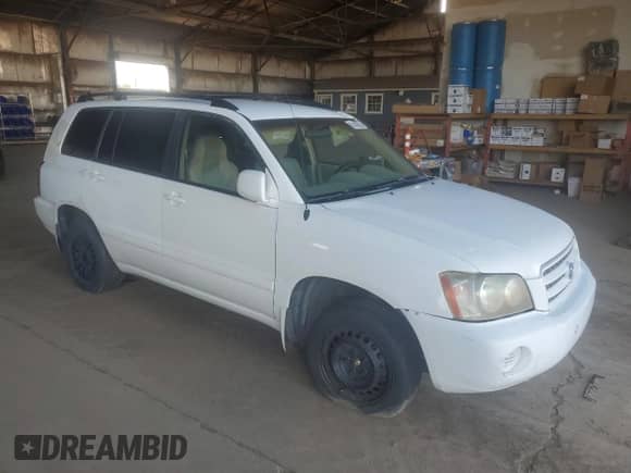 2003 Toyota Highlander z VIN JTEGF21A230082295, wystawiony jako Copart lot #81482595 z przebiegiem Nie podano mil oraz Czysty tytuł • Clean title. Historia ofert i sprzedaży dostępna na DreamBid. Obrazek 4.