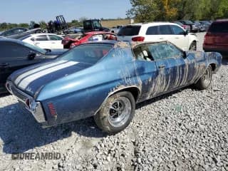 ✅ 1972 Chevrolet Chevelle • VIN: 1D37F2K589567 • Лот: 74061124. Опубликован ранее на Copart с пробегом 14 130 миль. Бесплатный доступ к архиву аукционных продаж из США и подробный отчёт об истории автомобиля на DreamBid. Изображение 3.