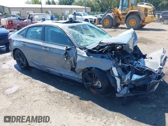 ✅ 2026 Honda Civic Si • VIN: 2HGFE1E54TH470703 • Lot: 43157596. Listed on IAAI with 1,483 mi. Free auction sales archive from the USA and detailed vehicle history report at DreamBid. Image 1.