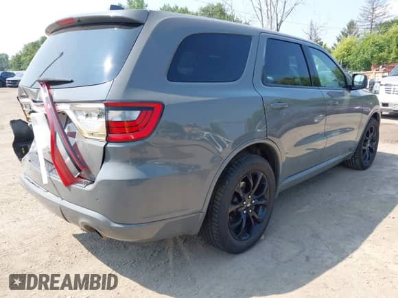 2019 Dodge Durango R/T with VIN 1C4SDJCT8KC652391, listed as a IAAI auction lot 43008348 with 94,735 mi miles and . Bid and sale history available at DreamBid. Image 4.