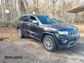✅ 2014 Jeep Grand Cherokee Limited • VIN: 1C4RJFBG5EC566484 • Lot: 43823877. Listed on IAAI with 126,307 mi. Free auction sales archive from the USA and detailed vehicle history report at DreamBid. Image 1.
