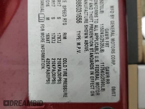 2008 Chevrolet Equinox LT с VIN 2CNDL43F886031656, выставлен на аукционе Copart как лот 82166284 с пробегом 104 982 миль миль и Списание • Salvage title. История ставок и продаж доступна на DreamBid. Изображение 13.