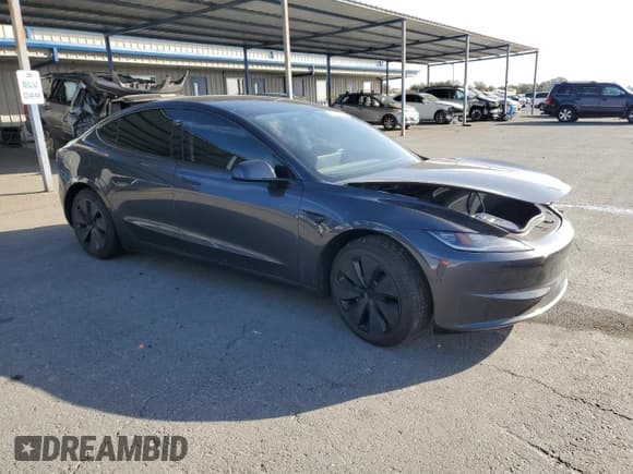 ✅ 2025 Tesla Model 3 Long Range • VIN: 5YJ3E1EA3SF023962 • Lot: 85928395. Listed on Copart with 19,655 mi. Free auction sales archive from the USA and detailed vehicle history report at DreamBid. Image 4.