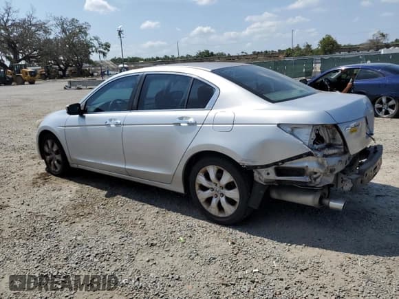 ✅ 2008 Honda Accord EX • VIN: 1HGCP36708A010615 • Lot: 57474575. Listed on Copart with 162,562 mi. Free auction sales archive from the USA and detailed vehicle history report at DreamBid. Image 2.