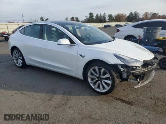 ✅ 2020 Tesla Model 3 Long Range • VIN: 5YJ3E1EB9LF795618 • Lot: 91674405. Listed on Copart with 59,808 mi. Free auction sales archive from the USA and detailed vehicle history report at DreamBid. Image 4.